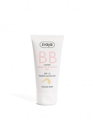 BB-Creme für normale, trockene und empfindliche Haut – natürliche Tönung
